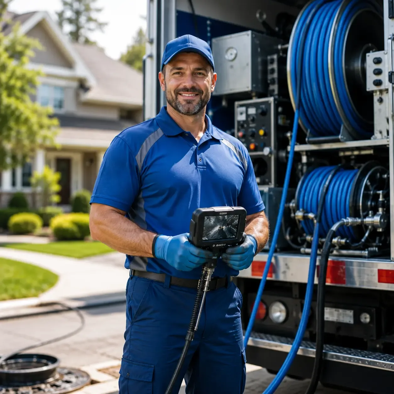 Local outdoor drain cleaning specialists in Westphalia, MI